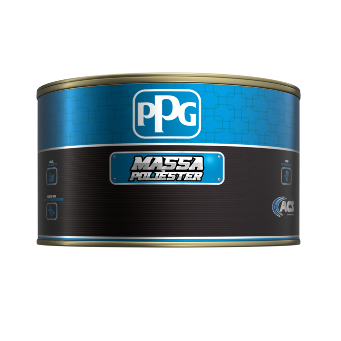 M01 Massa Poliéster PPG 1kg / 1,500kg / 700g / TB 1,500kg ACS