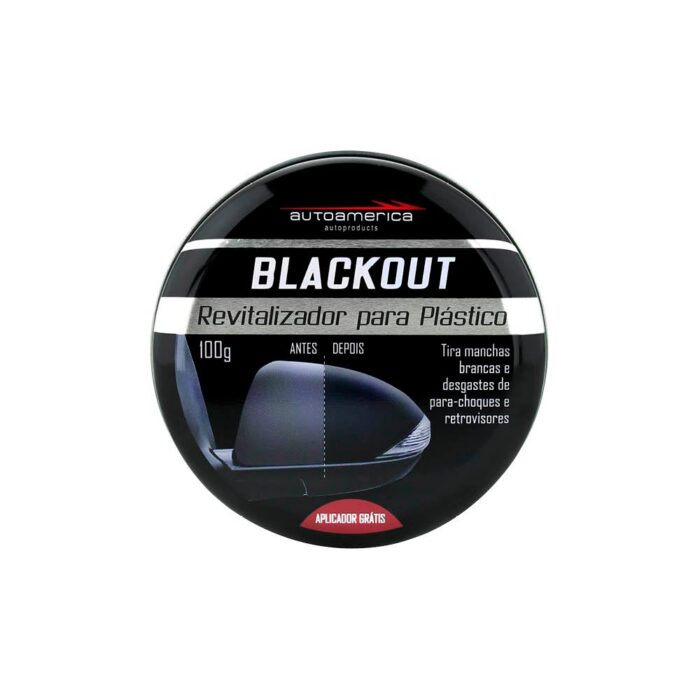 Blackout Revitalizador de Plásticos Autoamérica 100g