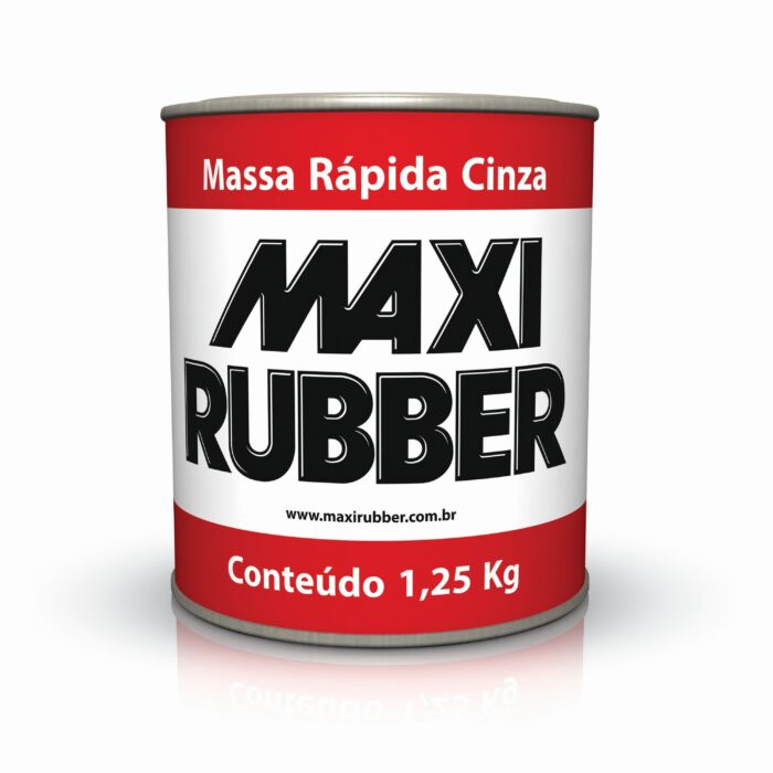 Massa Rápida Maxi Rubber 1,25kg
