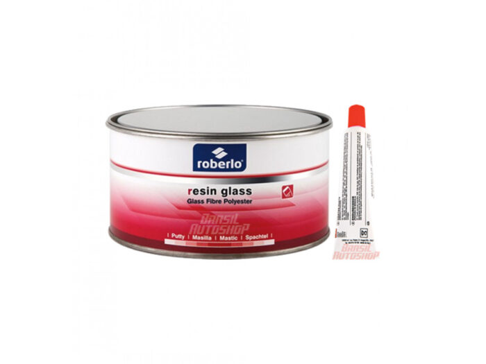 Massa Resin Glass Roberlo 750g